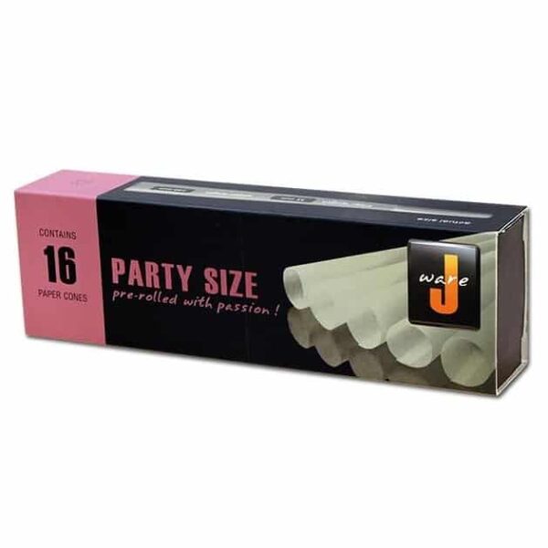 Jware Cones Party Size 16 Paper Cones