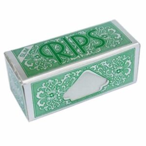 Rips Green - Slim Rolling Papers - Bredde 44mm