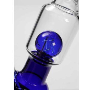 Glass Bong Multi-Level-Bong Percolator Blue