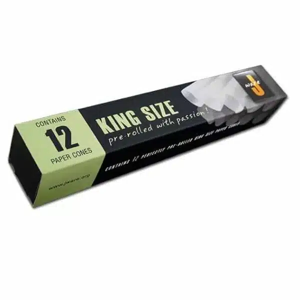 Jware King Size 12 Paper Cones