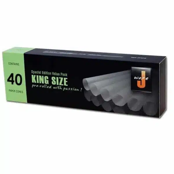 Jware King Size 40 Paper Cones