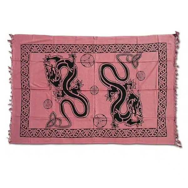 Batik Tapestries Twin Dragon