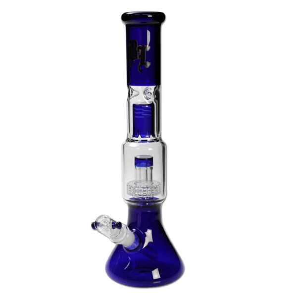 BL Glass Bong Multi-Level-Bong Percolator Ice Blue