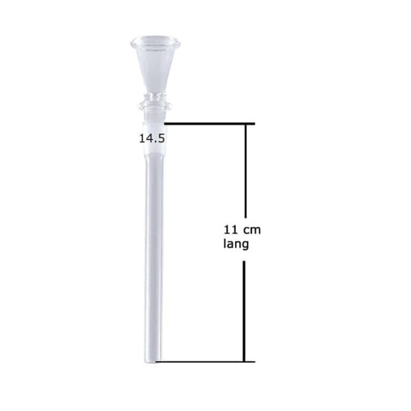 Glass Downpipe (Chillum) SG14 - 11cm